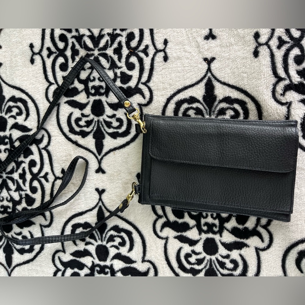 Bernardi leather cross body wallet